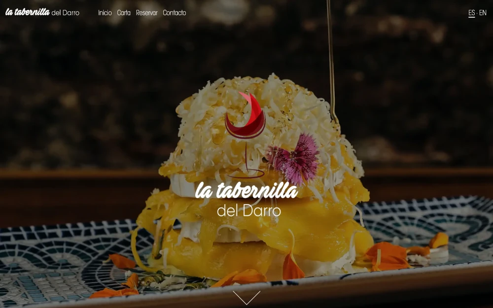 Diseño de página web para La Tabernilla del Darro, abacería gourmet en el Paseo de los Tristes