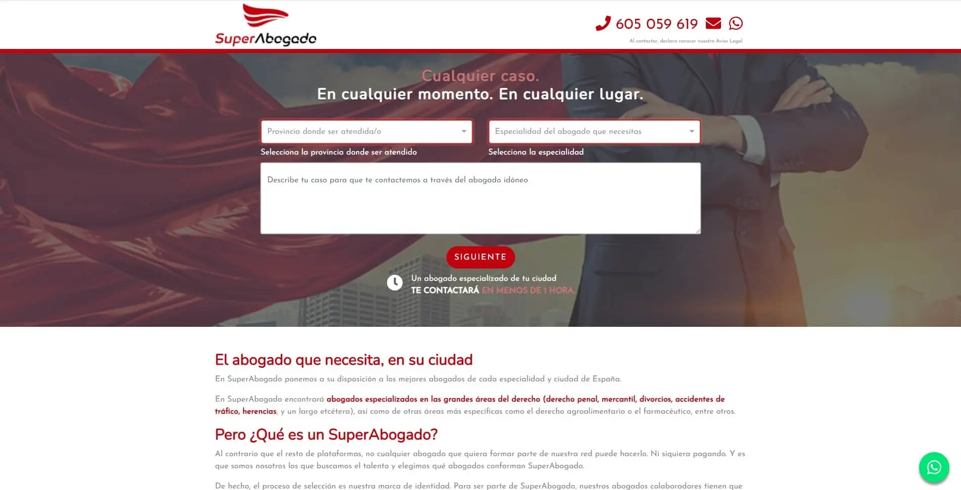 Súper Abogado, el portal de abogados en España